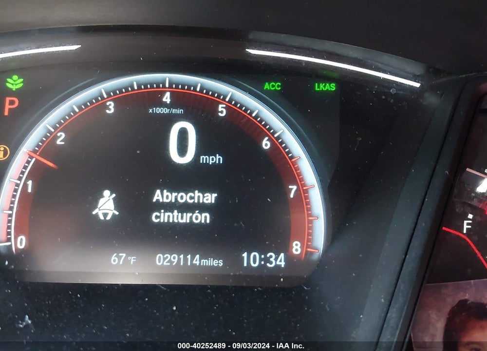 2021 HONDA CIVIC SPORT VIN: SHHFK7H44MU425408