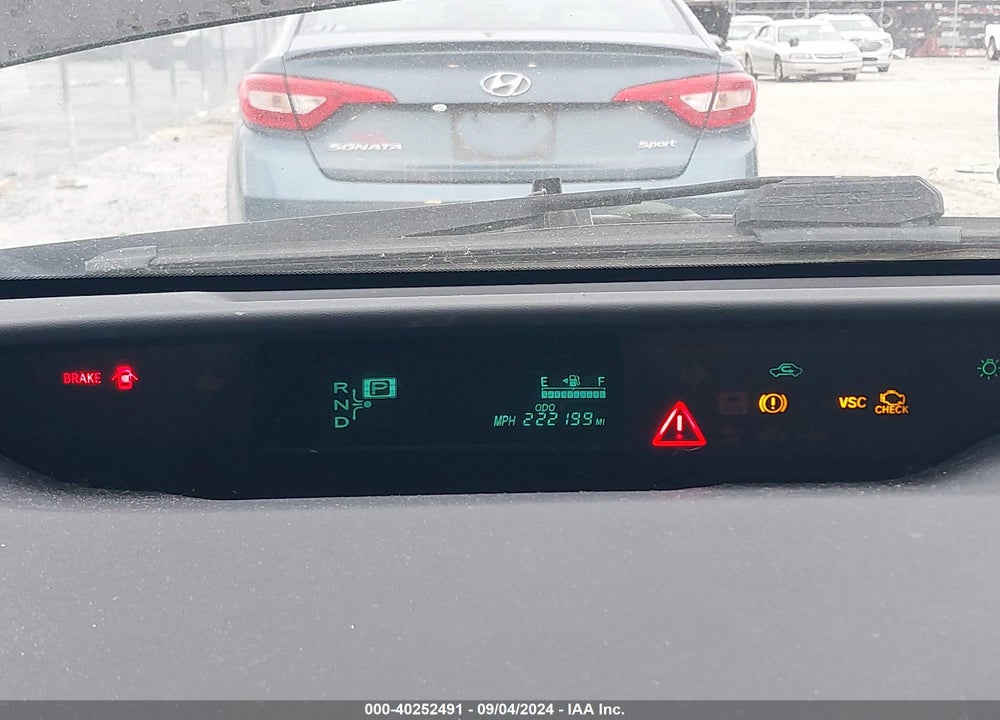 2007 TOYOTA PRIUS VIN: JTDKB20U177689842