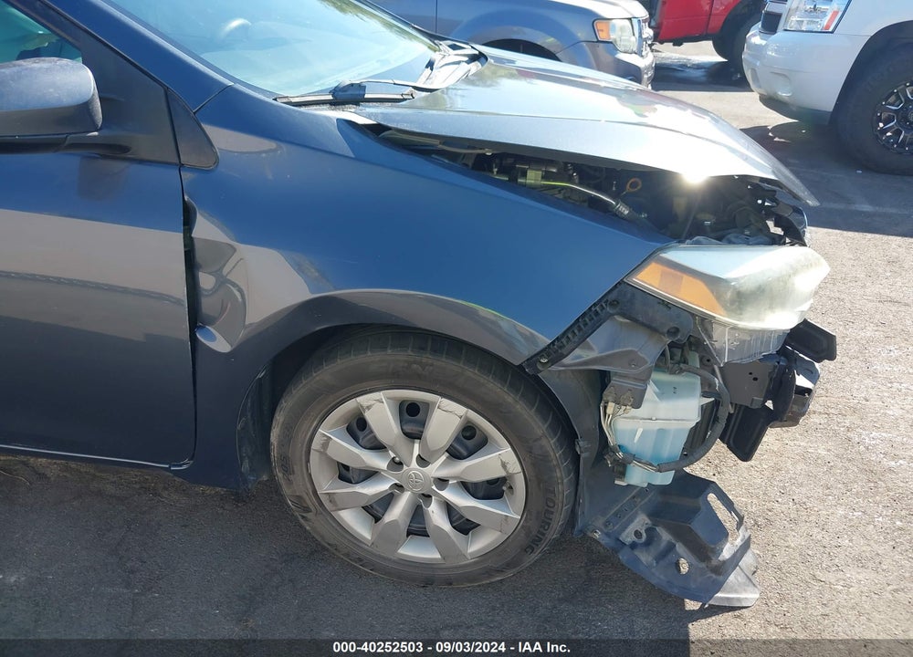 2014 TOYOTA COROLLA LE VIN: 2T1BURHE4EC106692
