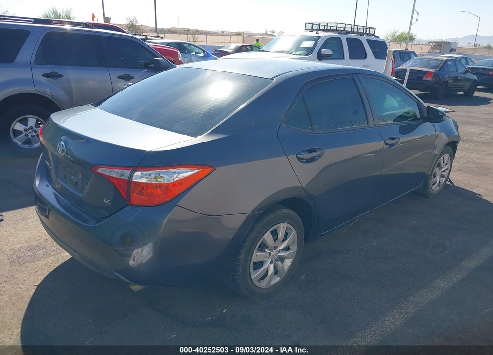 2014 TOYOTA COROLLA LE VIN: 2T1BURHE4EC106692