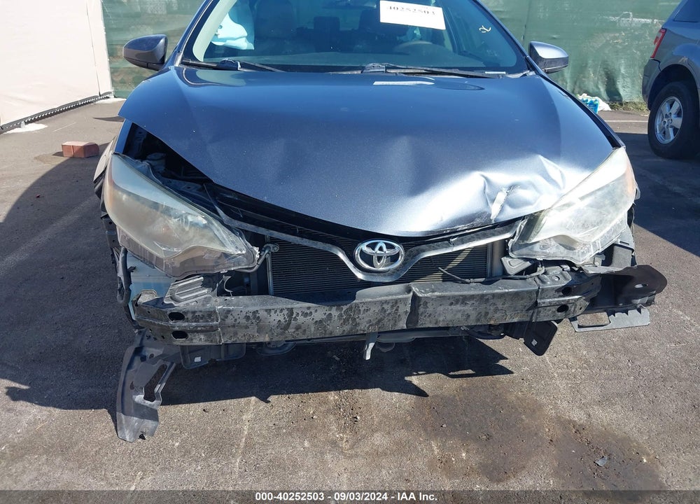 2014 TOYOTA COROLLA LE VIN: 2T1BURHE4EC106692