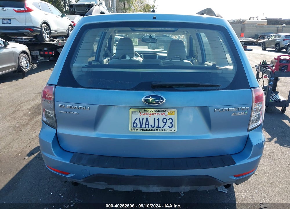 2012 SUBARU FORESTER 2.5X VIN: JF2SHABC1CH403278