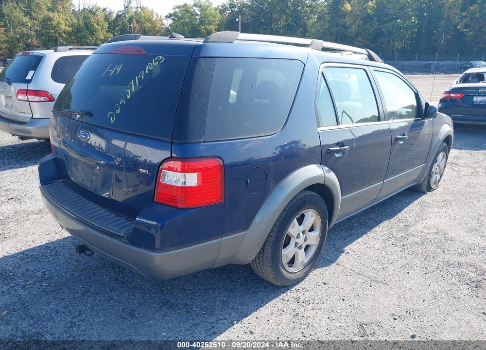 2007 FORD FREESTYLE SEL VIN: 1FMZK05127GA02591