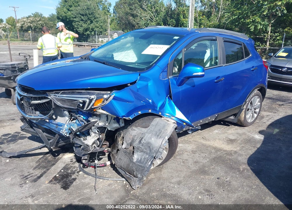 2017 BUICK ENCORE PREFERRED VIN: KL4CJESBXHB027545