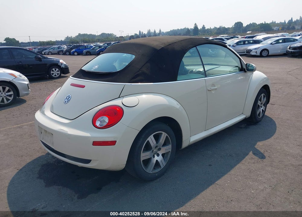 2006 VOLKSWAGEN NEW BEETLE 2.5 VIN: 3VWRF31Y76M331687