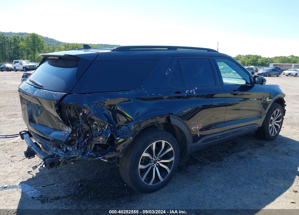 2020 FORD EXPLORER ST VIN: 1FM5K8GCXLGA56825