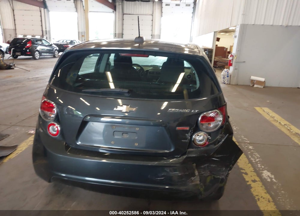 2015 CHEVROLET SONIC LT MANUAL VIN: 1G1JD6SB7F4131320