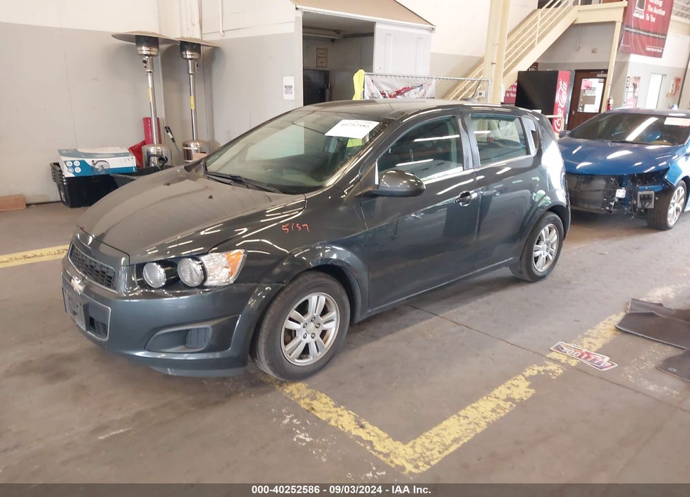 2015 CHEVROLET SONIC LT MANUAL VIN: 1G1JD6SB7F4131320