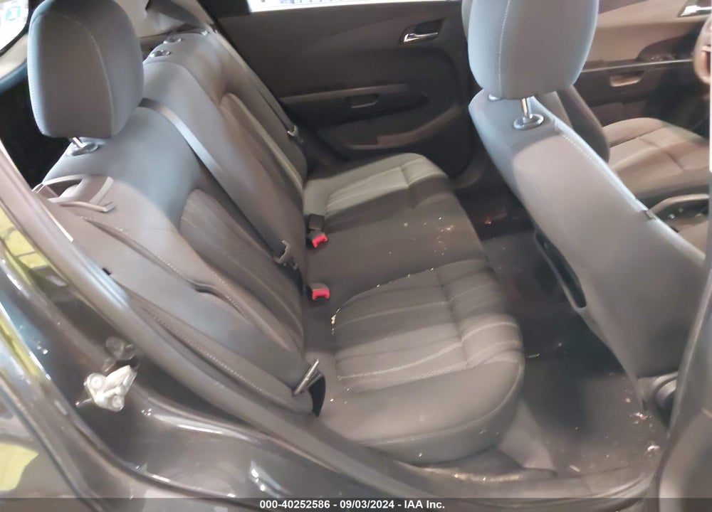 2015 CHEVROLET SONIC LT MANUAL VIN: 1G1JD6SB7F4131320