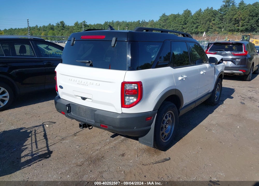 2021 FORD BRONCO SPORT BADLANDS VIN: 3FMCR9D9XMRA41561