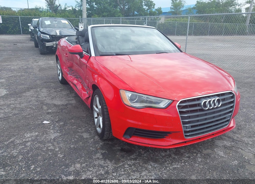2015 AUDI A3 1.8T PREMIUM VIN: WAU6CLFF6F1112266
