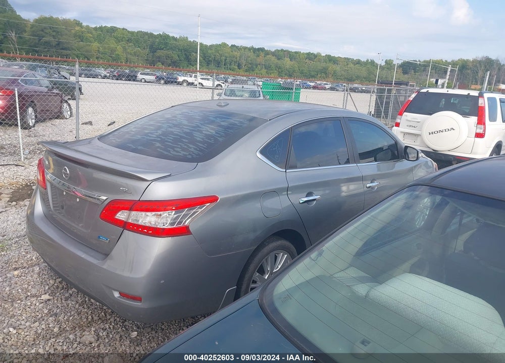 2013 NISSAN SENTRA SL VIN: 3N1AB7AP5DL687085