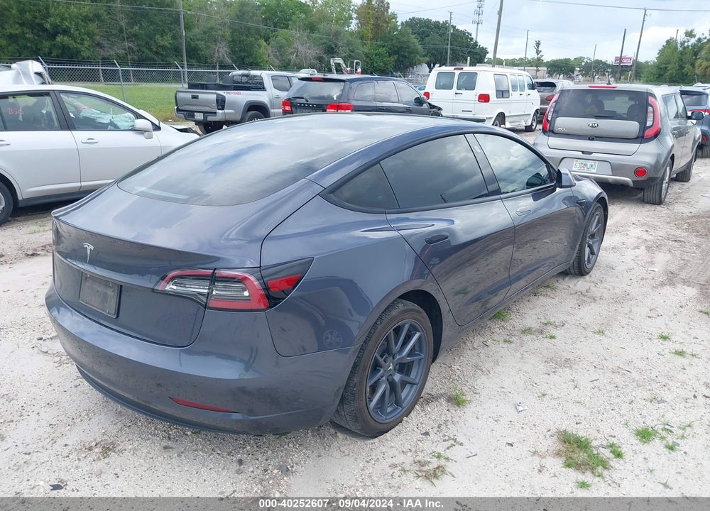 2021 TESLA MODEL 3 STANDARD RANGE PLUS REAR-WHEEL DRIVE VIN: 5YJ3E1EA7MF096304