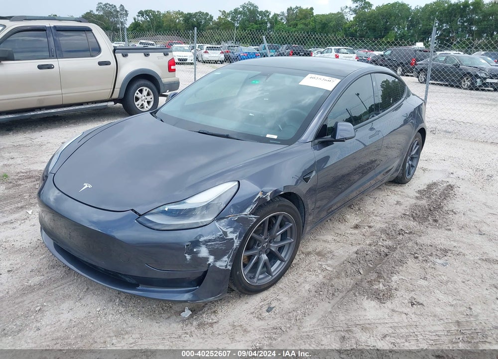 2021 TESLA MODEL 3 STANDARD RANGE PLUS REAR-WHEEL DRIVE VIN: 5YJ3E1EA7MF096304