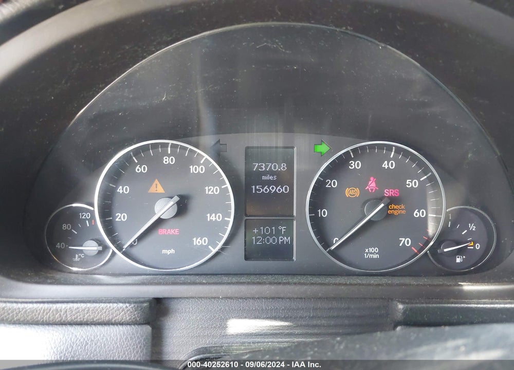 2007 MERCEDES-BENZ C 230 SPORT VIN: WDBRF52H37F919566