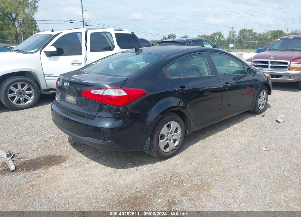 2016 KIA FORTE LX VIN: KNAFK4A61G5610126
