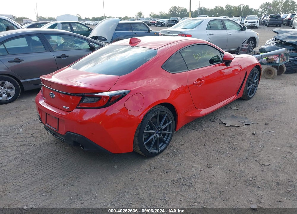 2023 SUBARU BRZ LIMITED VIN: JF1ZDBF12P8702619