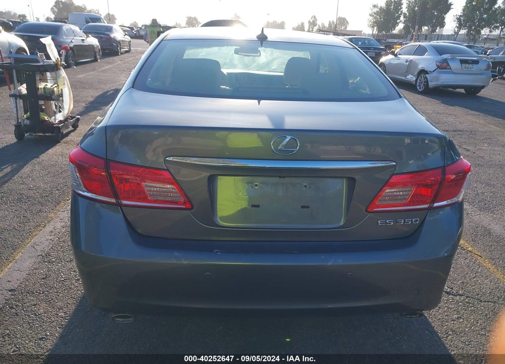 2012 LEXUS ES 350 VIN: JTHBK1EG8C2507332