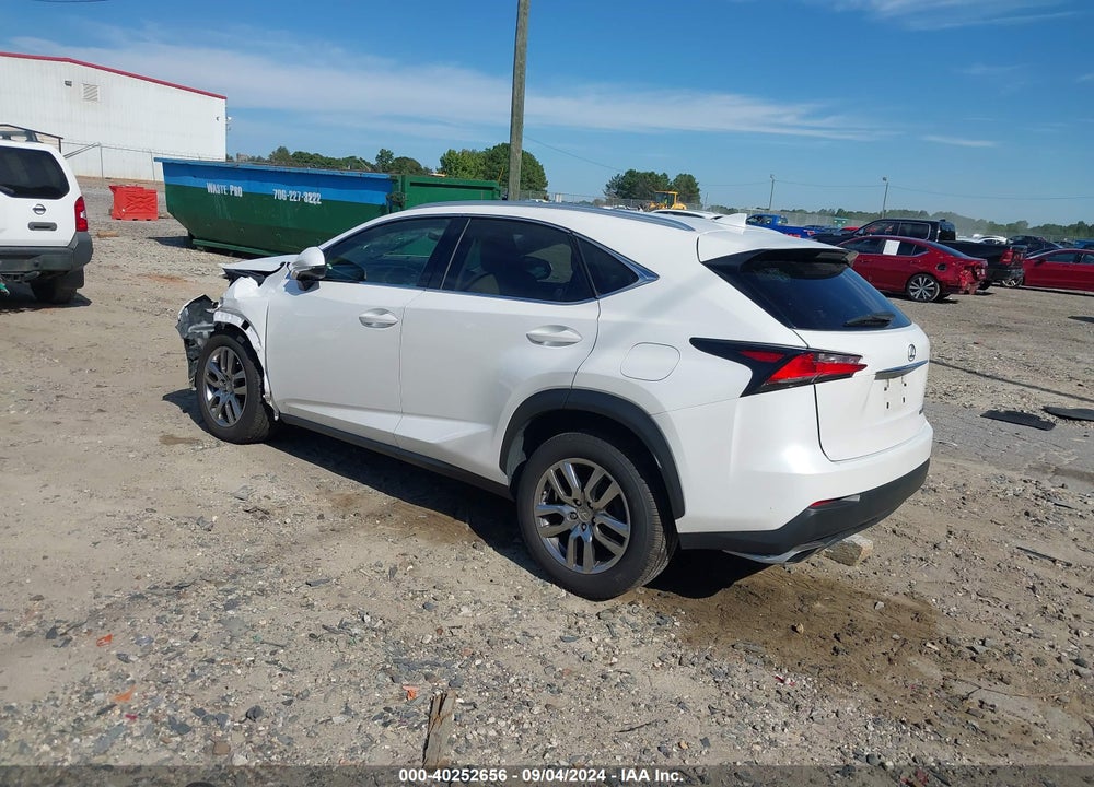 2016 LEXUS NX 200T VIN: JTJBARBZ8G2088233