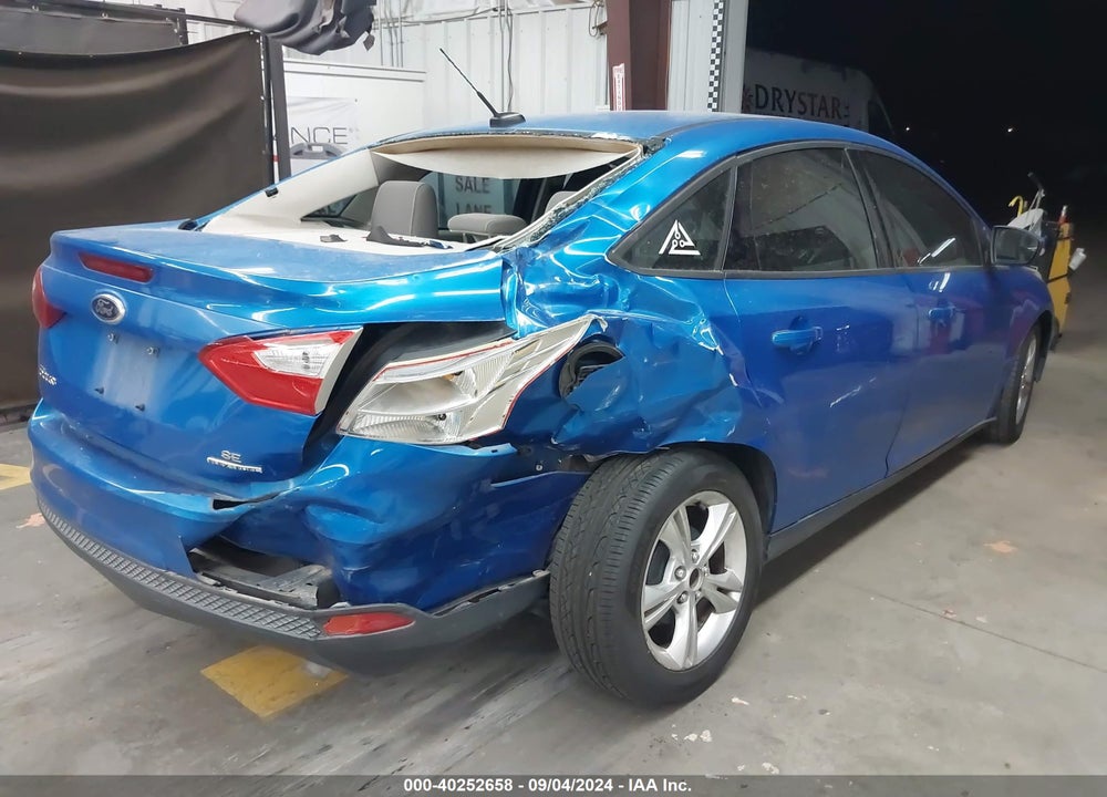 2014 FORD FOCUS SE VIN: 1FADP3F25EL259893