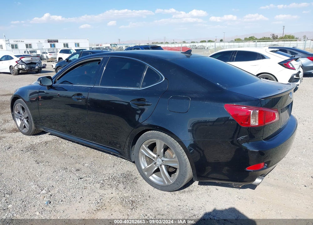 2013 LEXUS IS 250 VIN: JTHBF5C25D5187678