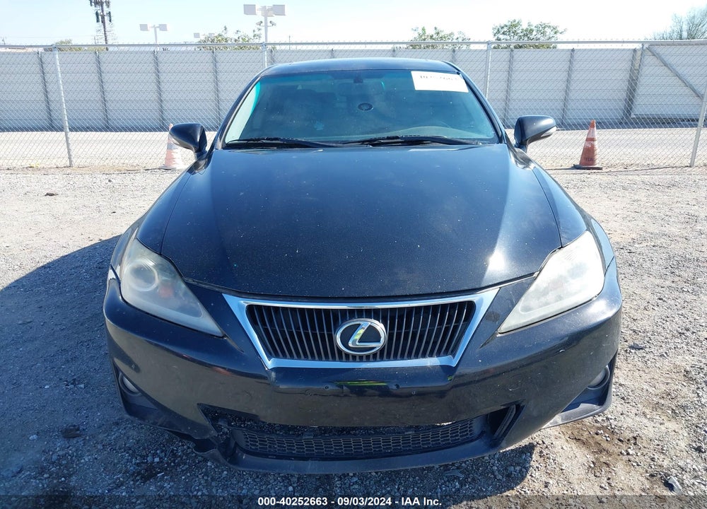 2013 LEXUS IS 250 VIN: JTHBF5C25D5187678