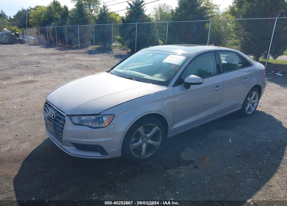 2016 AUDI A3 2.0T PREMIUM VIN: WAUB8GFF3G1066615