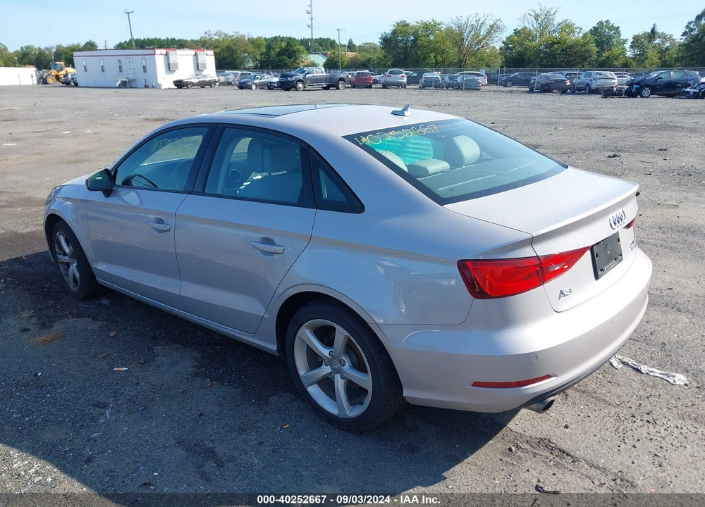 2016 AUDI A3 2.0T PREMIUM VIN: WAUB8GFF3G1066615