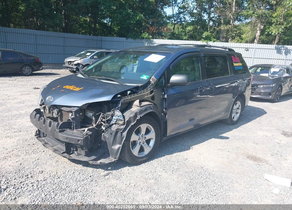 2016 TOYOTA SIENNA LE VIN: 5TDKK3DC4GS723429