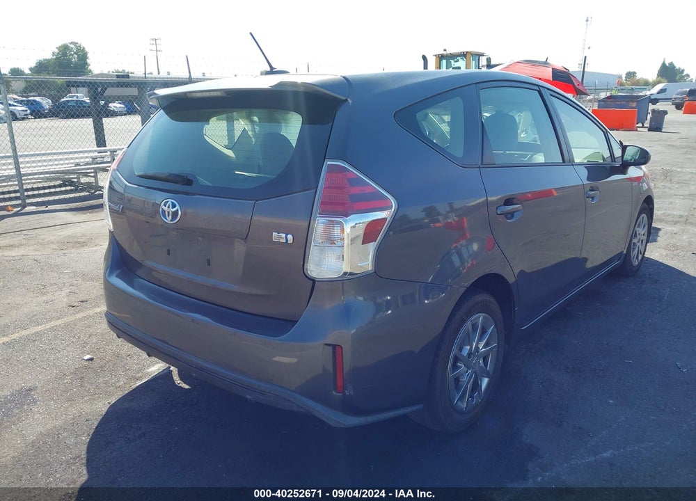 2015 TOYOTA PRIUS V FOUR VIN: JTDZN3EU1FJ022422