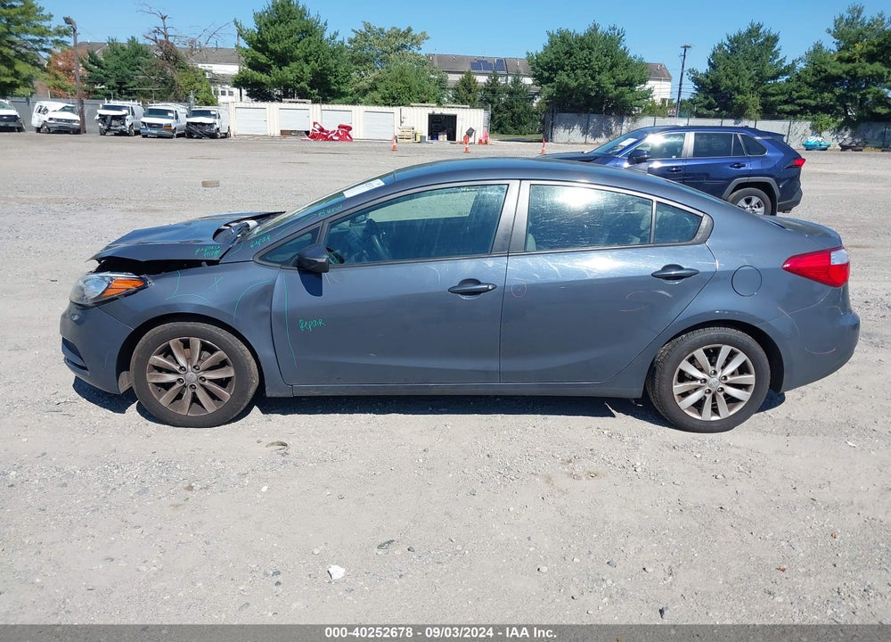 2014 KIA FORTE LX VIN: KNAFX4A65E5123283