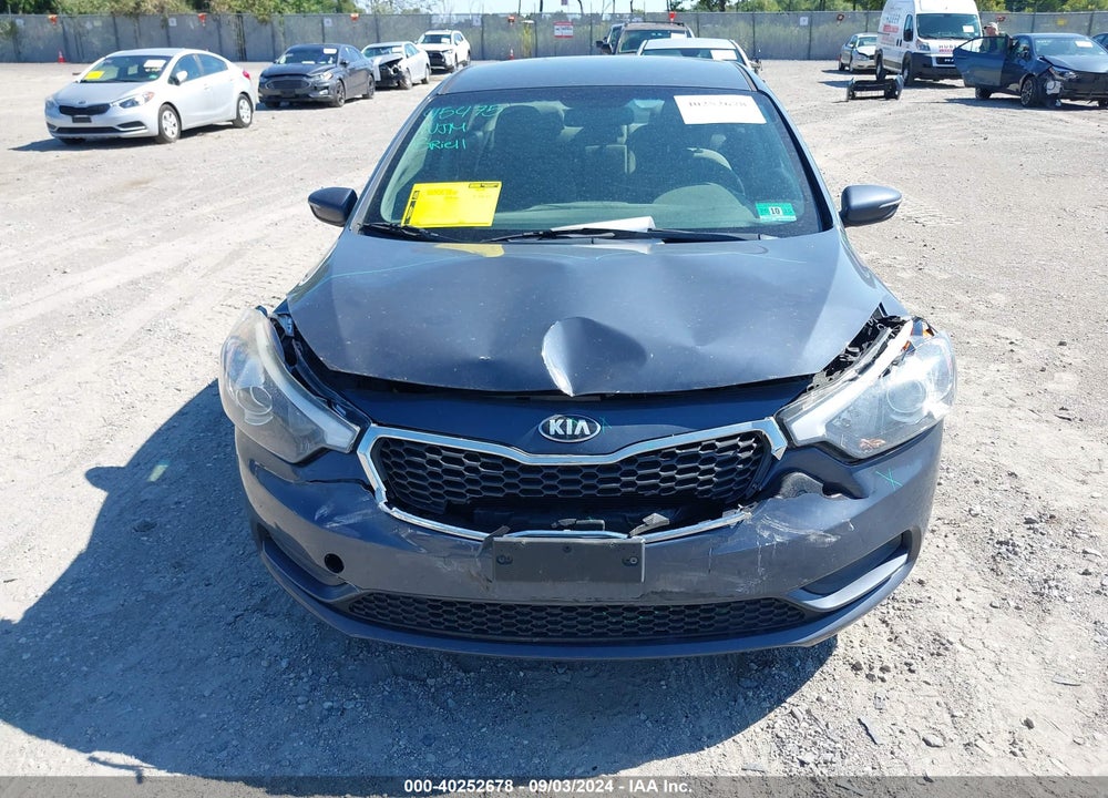 2014 KIA FORTE LX VIN: KNAFX4A65E5123283