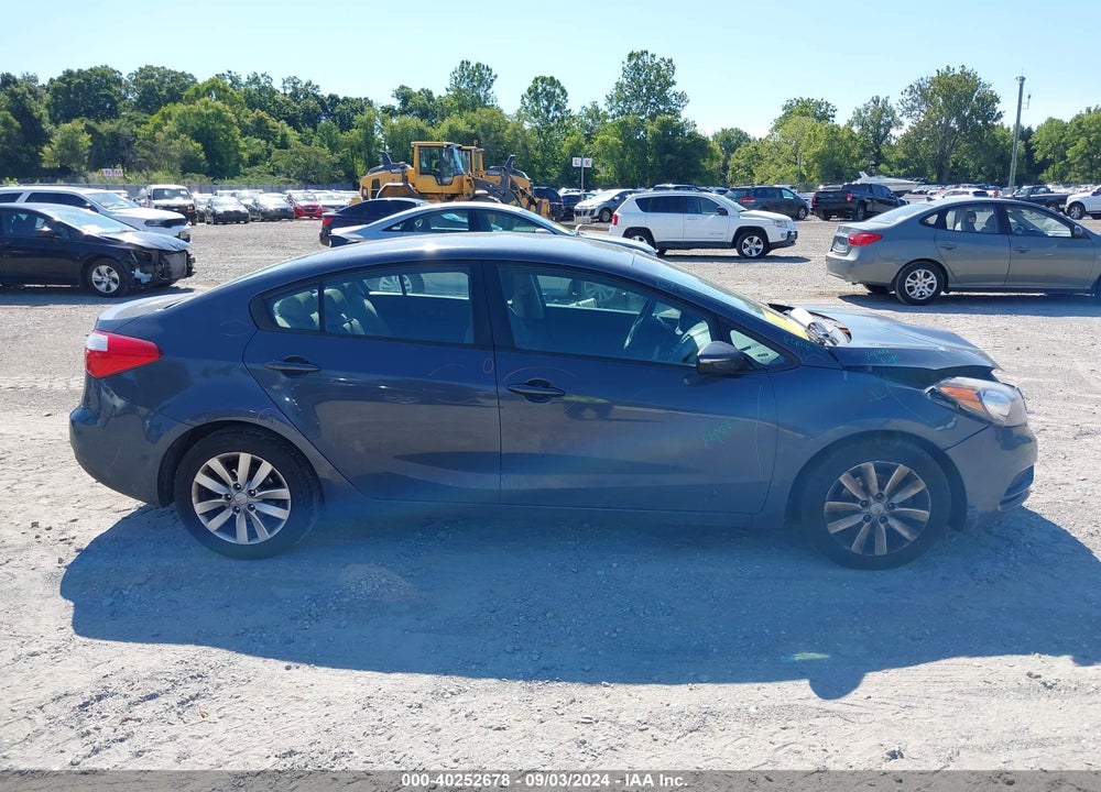 2014 KIA FORTE LX VIN: KNAFX4A65E5123283