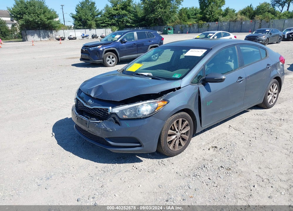 2014 KIA FORTE LX VIN: KNAFX4A65E5123283