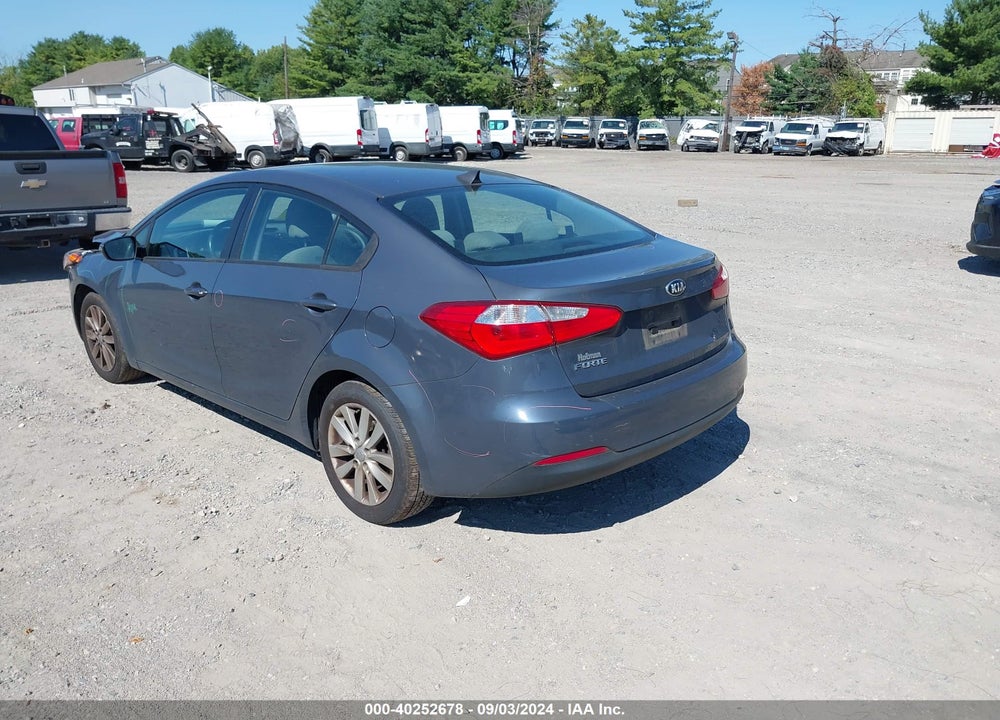 2014 KIA FORTE LX VIN: KNAFX4A65E5123283