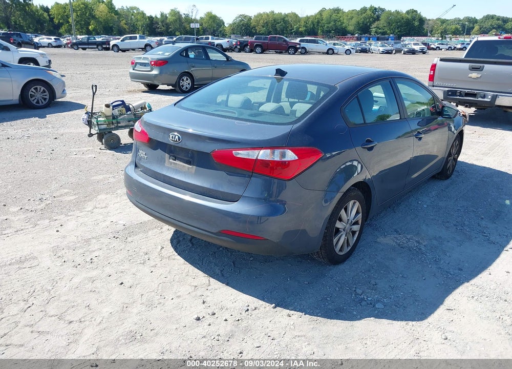 2014 KIA FORTE LX VIN: KNAFX4A65E5123283