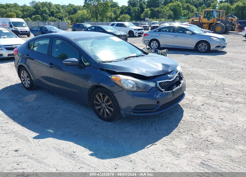 2014 KIA FORTE LX VIN: KNAFX4A65E5123283