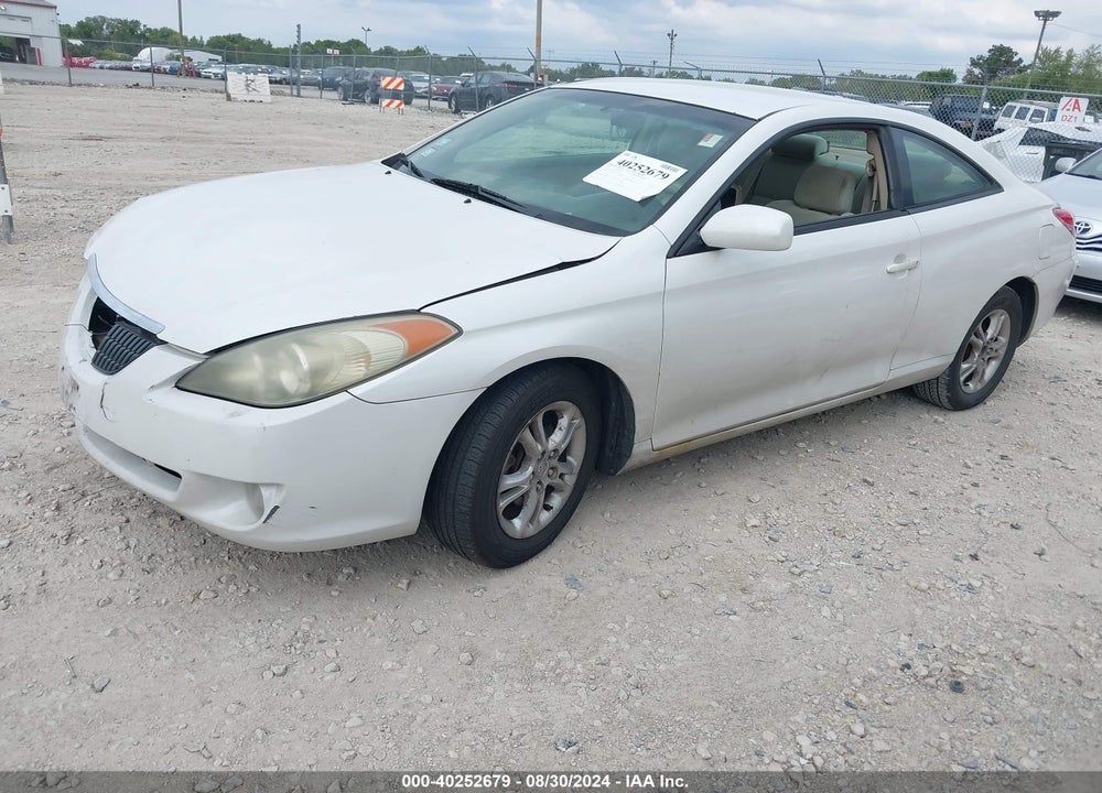 2005 TOYOTA CAMRY SOLARA SE VIN: 4T1CE38P95U512434