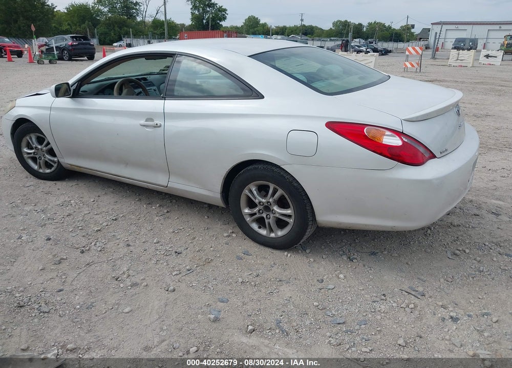2005 TOYOTA CAMRY SOLARA SE VIN: 4T1CE38P95U512434