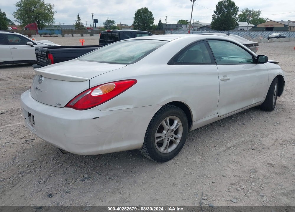 2005 TOYOTA CAMRY SOLARA SE VIN: 4T1CE38P95U512434