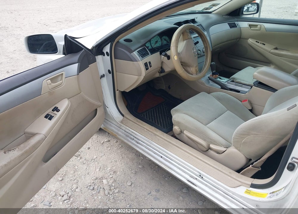 2005 TOYOTA CAMRY SOLARA SE VIN: 4T1CE38P95U512434
