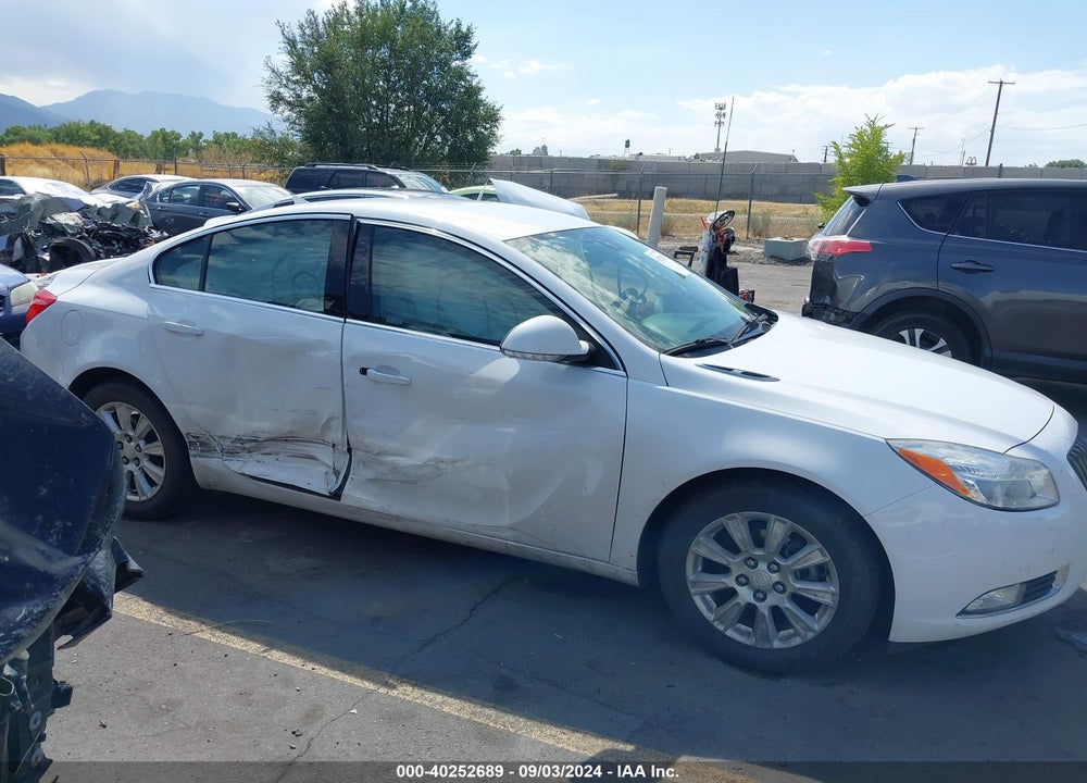 2012 BUICK REGAL VIN: 2G4GR5ER3C9149243