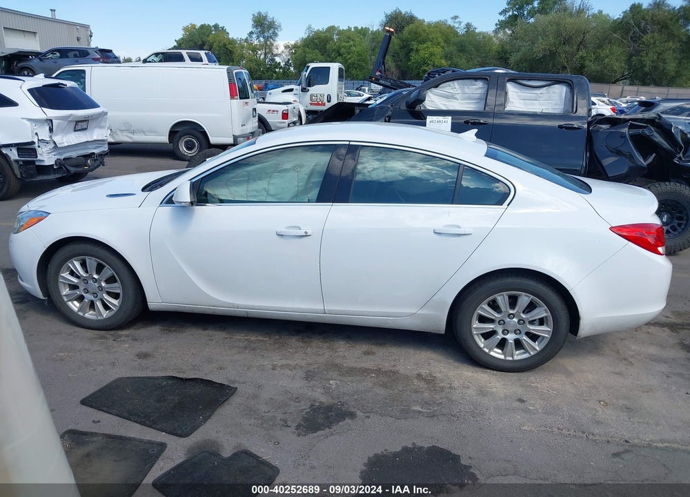 2012 BUICK REGAL VIN: 2G4GR5ER3C9149243