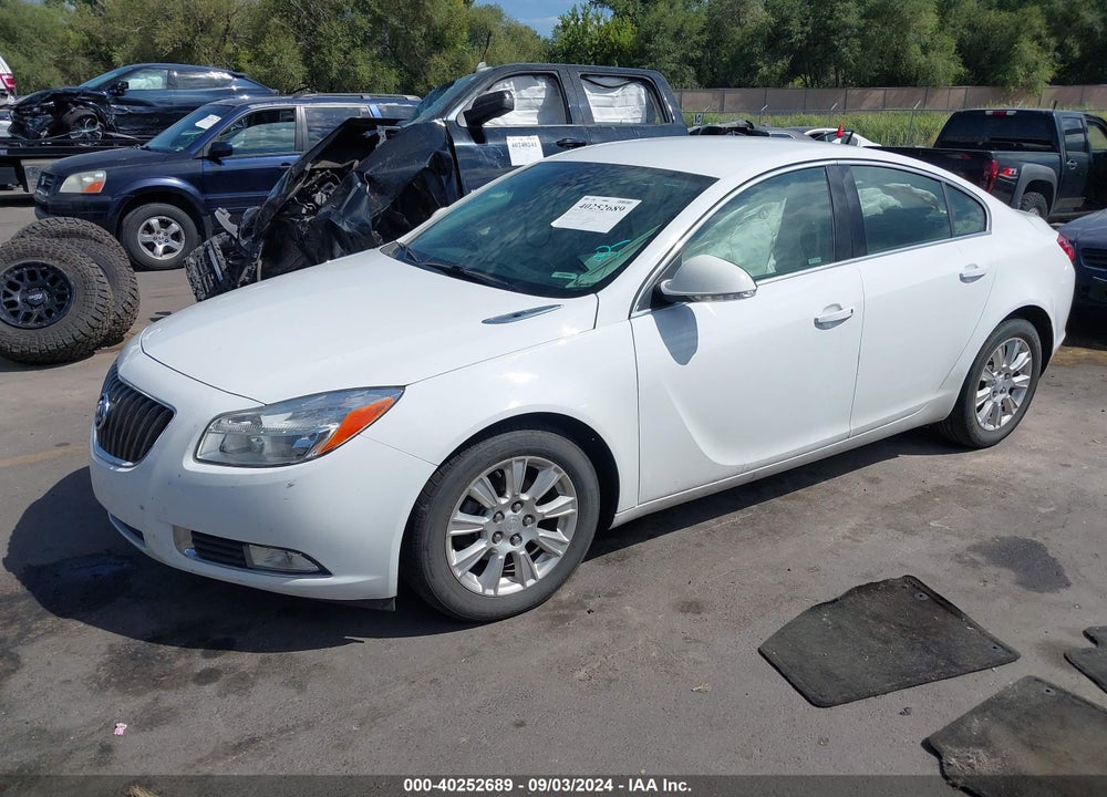 2012 BUICK REGAL VIN: 2G4GR5ER3C9149243