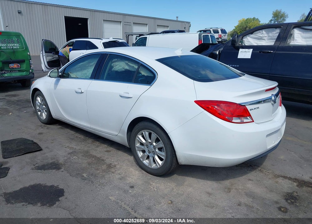 2012 BUICK REGAL VIN: 2G4GR5ER3C9149243
