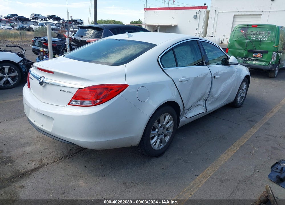 2012 BUICK REGAL VIN: 2G4GR5ER3C9149243