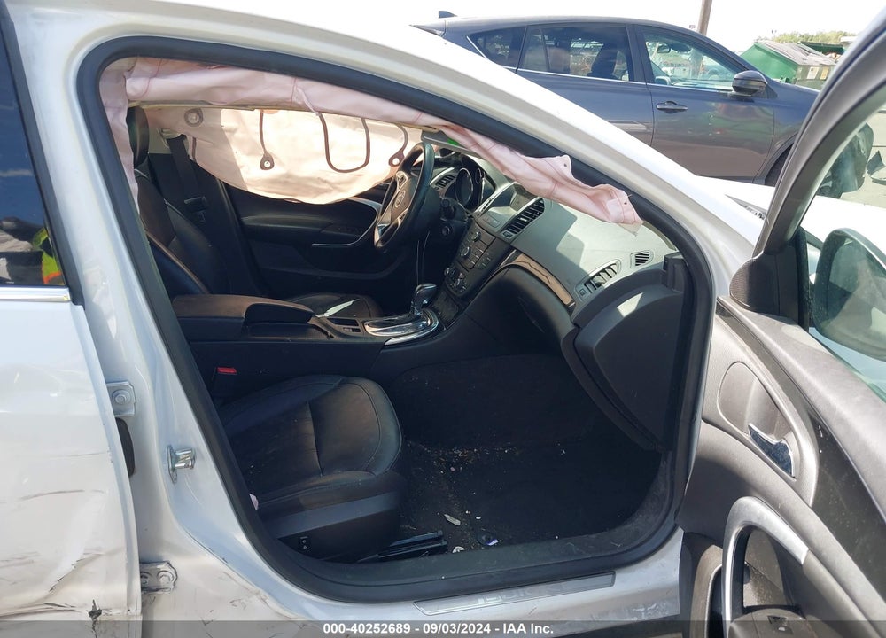 2012 BUICK REGAL VIN: 2G4GR5ER3C9149243