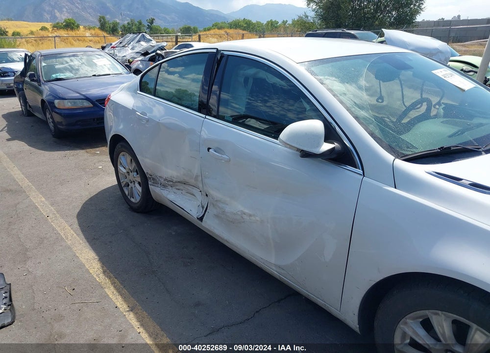 2012 BUICK REGAL VIN: 2G4GR5ER3C9149243