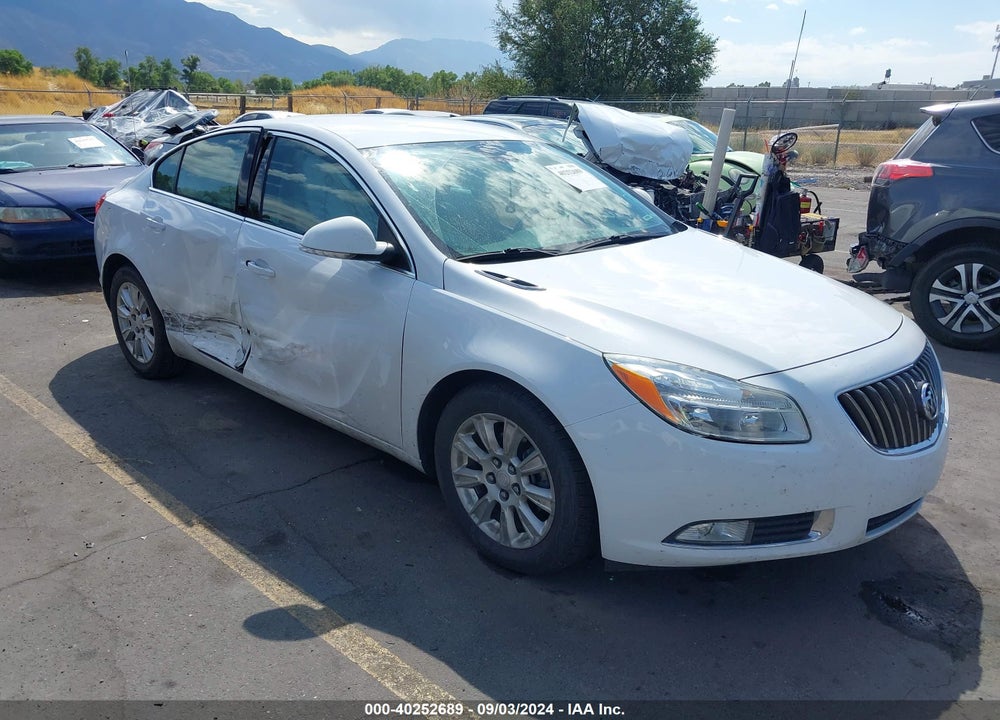 2012 BUICK REGAL VIN: 2G4GR5ER3C9149243