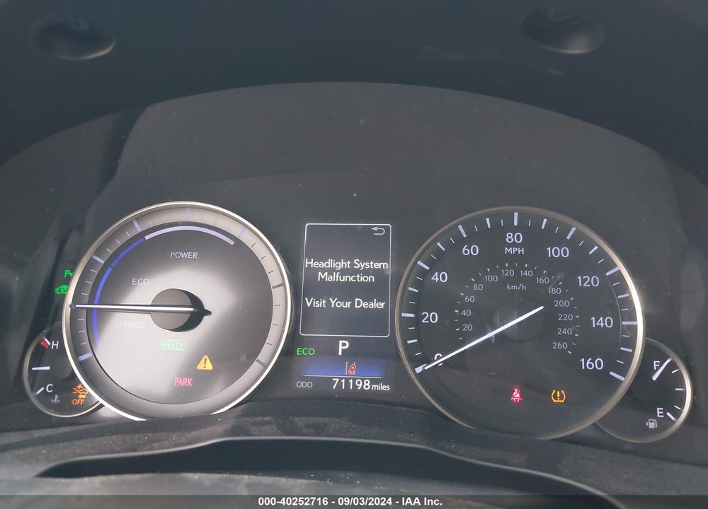 2017 LEXUS ES 300H VIN: JTHBW1GG5H2140916